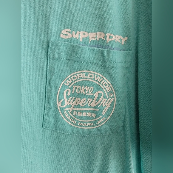 SUPERDRY oversized fit t-shirt with front pocket - Picture 4 of 7